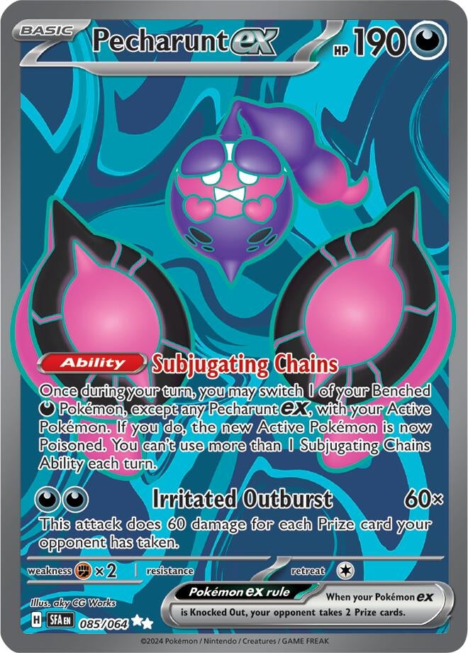 Image for Pecharunt ex (085/064) [SV: Shrouded Fable] - Pokemon
