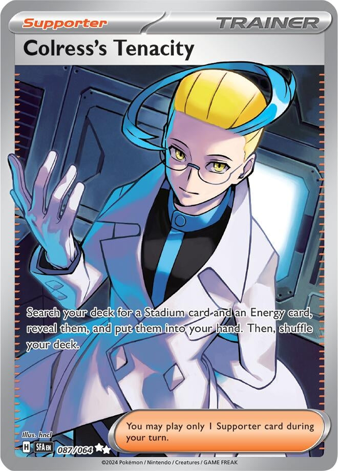 Image for Colress's Tenacity (087/064) [SV: Shrouded Fable] - Pokemon