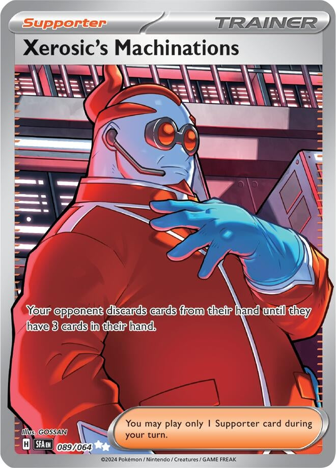 Image for Xerosic's Machinations (089/064) [SV: Shrouded Fable] - Pokemon