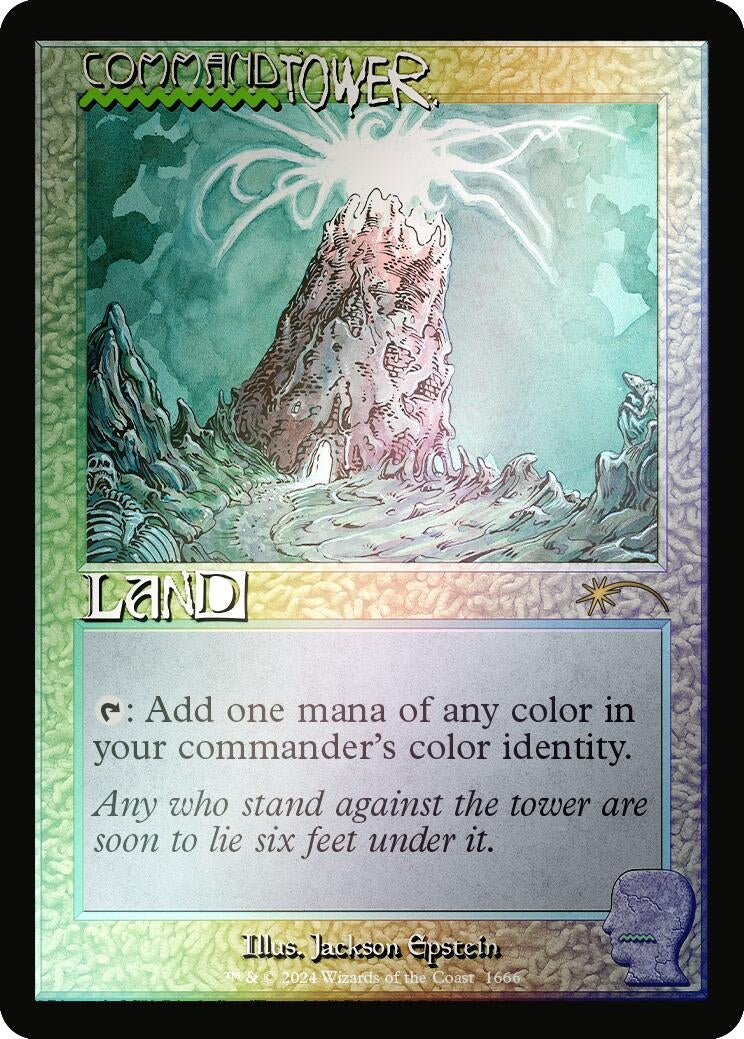 Image for Command Tower (1666) (Rainbow Foil) (1666) [Secret Lair Drop Series] - Magic: The Gathering