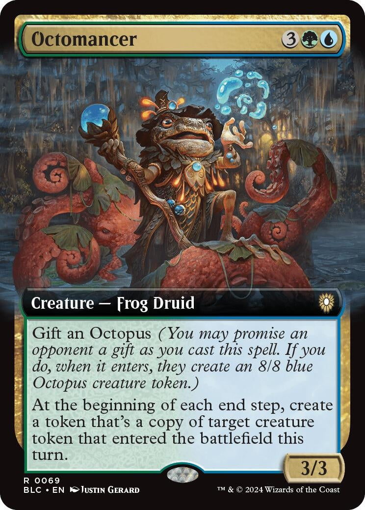 Image for Octomancer (Extended Art) (69) [Bloomburrow] - Magic: The Gathering