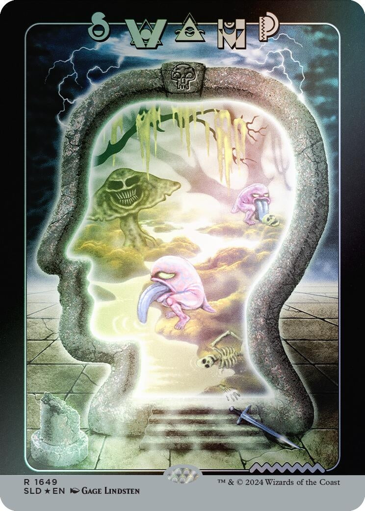 Image for Swamp (1649) (Rainbow Foil) (1649) [Secret Lair Drop Series] - Magic: The Gathering