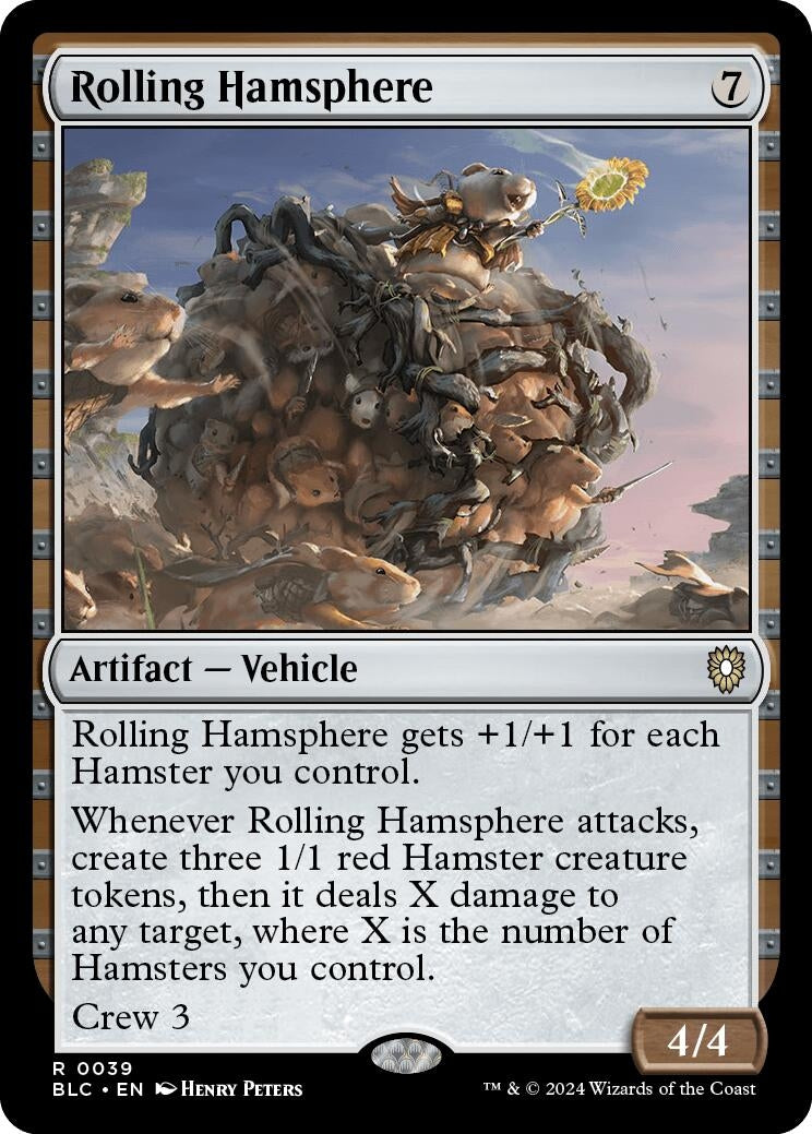Image for Rolling Hamsphere (39) [Bloomburrow] - Magic: The Gathering