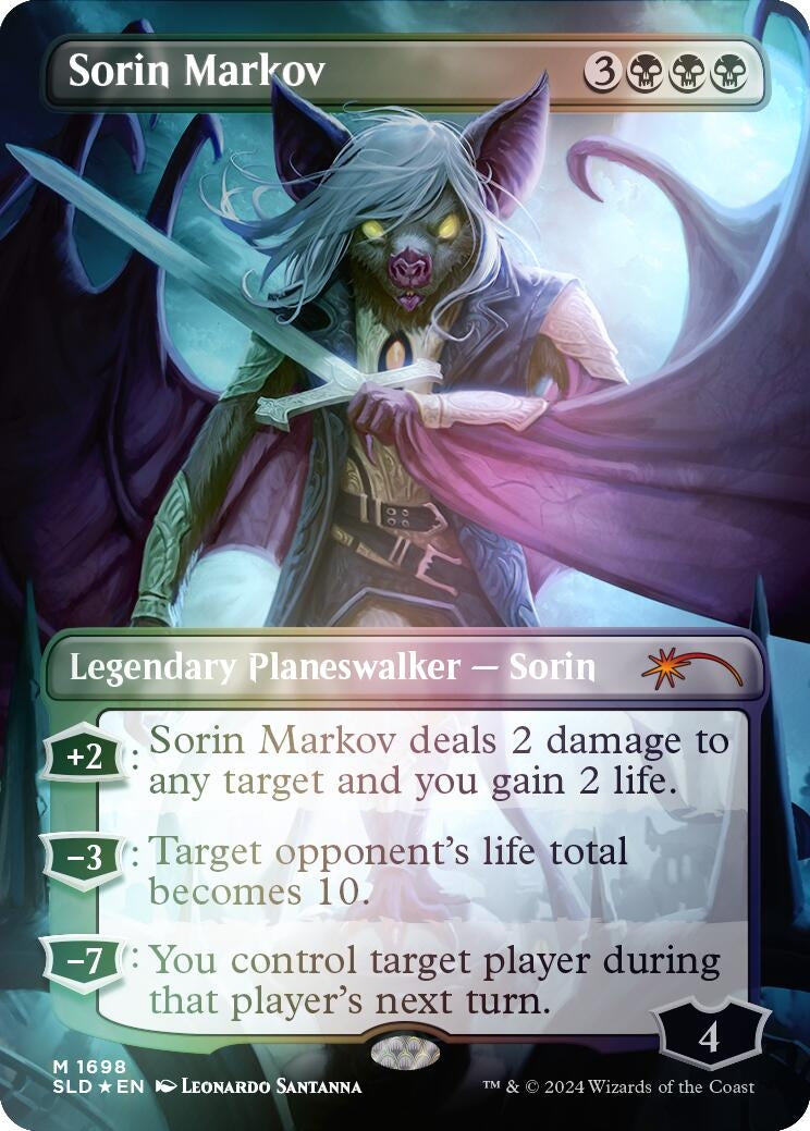 Image for Sorin Markov (Rainbow Foil) (1698) [Secret Lair Drop Series] - Magic: The Gathering