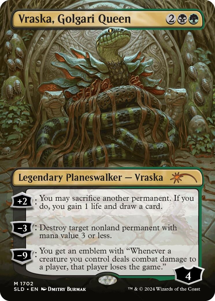 Image for Vraska, Golgari Queen (1702) (1702) [Secret Lair Drop Series] - Magic: The Gathering