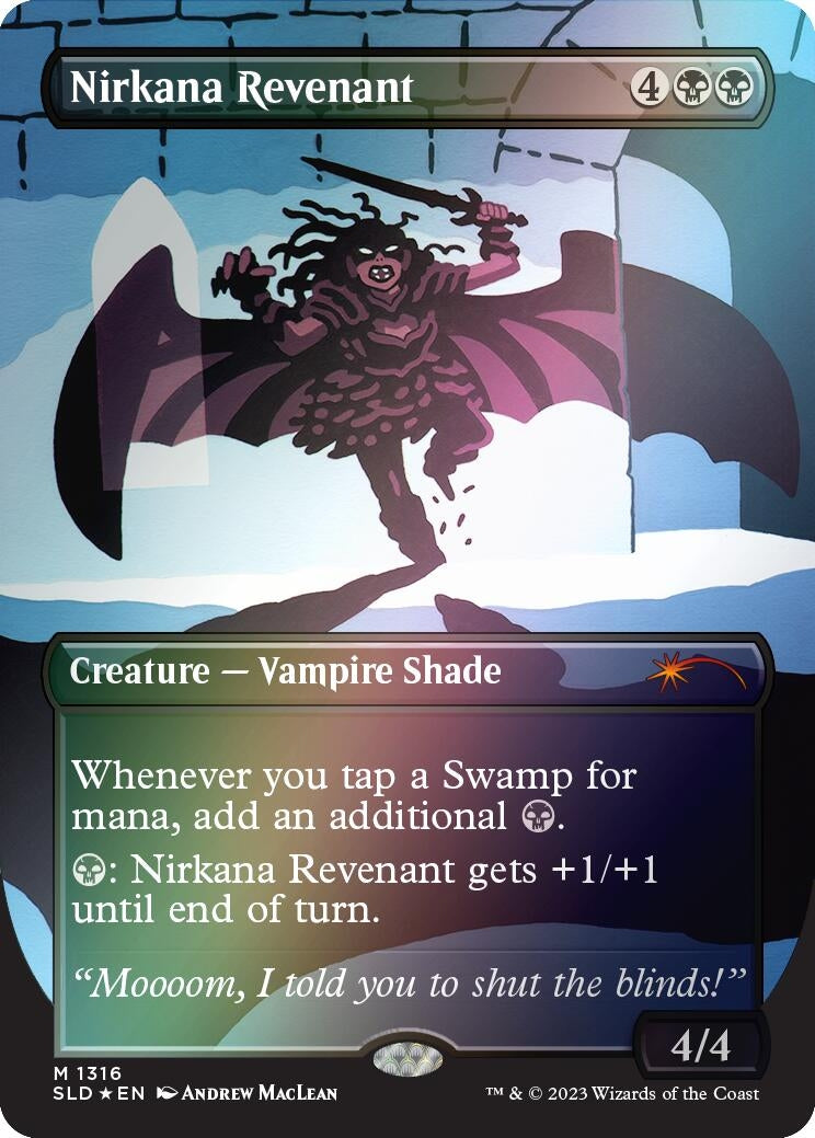 Image for Nirkana Revenant (Rainbow Foil) (1316) [Secret Lair Drop Series] - Magic: The Gathering