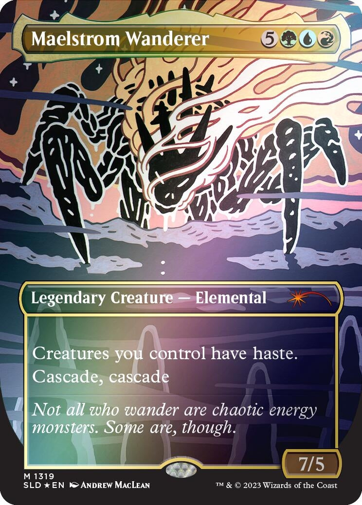 Image for Maelstrom Wanderer (Rainbow Foil) (1319) [Secret Lair Drop Series] - Magic: The Gathering