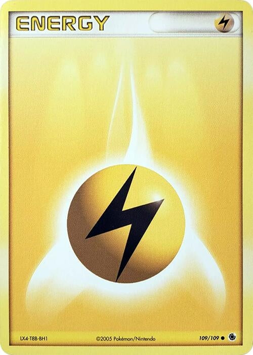 Image for Lightning Energy - 109/109 (No E-Reader) (109/109) [Deck Exclusives] - Pokemon