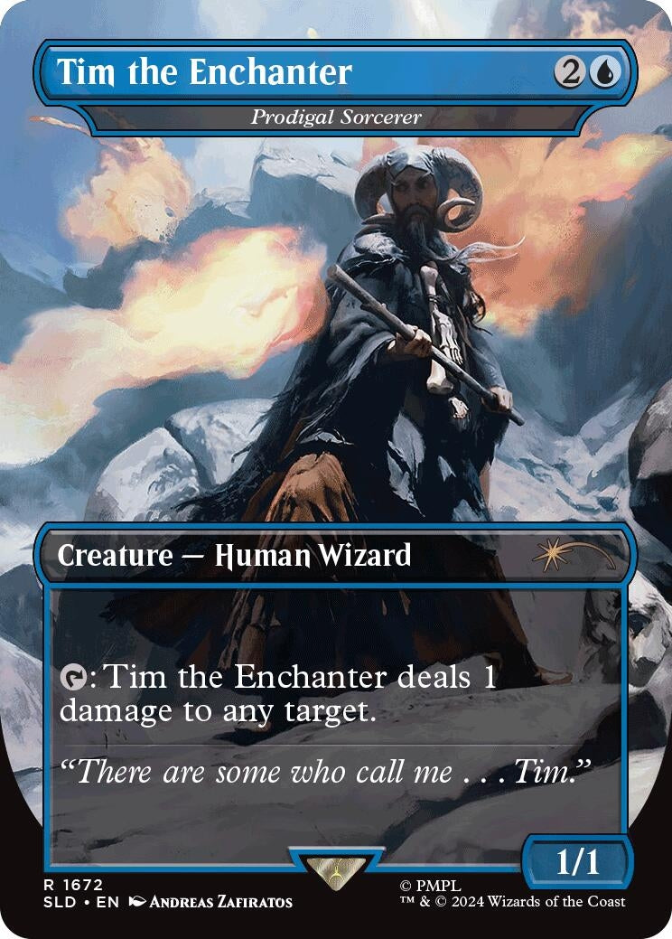 Image for Tim the Enchanter - Prodigal Sorcerer (1672) [Secret Lair Drop Series] - Magic: The Gathering