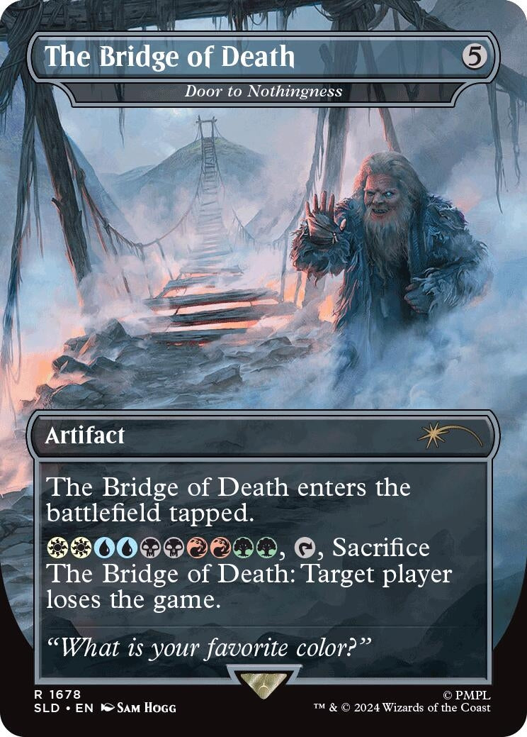 Image for The Bridge of Death - Door to Nothingness (1678) [Secret Lair Drop Series] - Magic: The Gathering