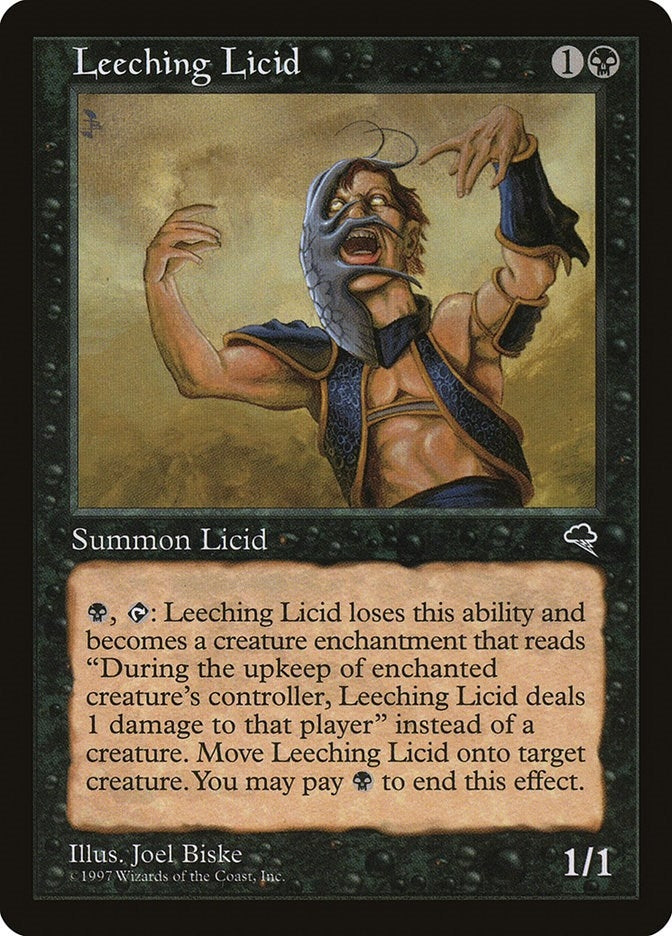 Image for Leeching Licid (141) [Tempest] - Magic: The Gathering