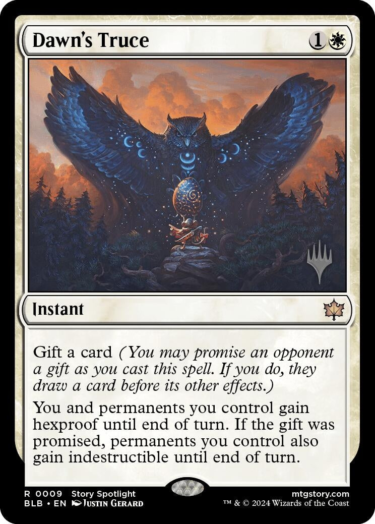 Image for Dawn's Truce (9) [Bloomburrow] - Magic: The Gathering