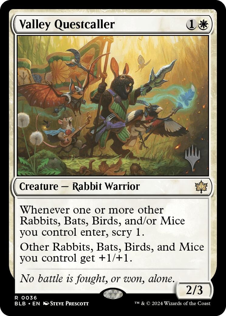 Image for Valley Questcaller (36) [Bloomburrow] - Magic: The Gathering