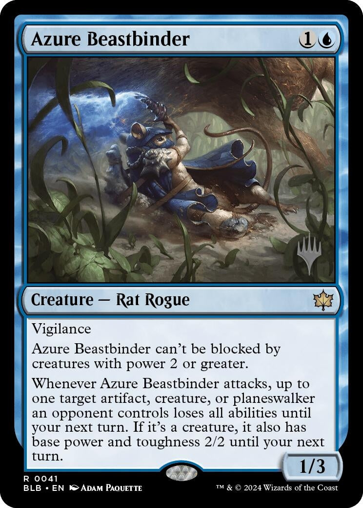 Image for Azure Beastbinder (41) [Bloomburrow] - Magic: The Gathering