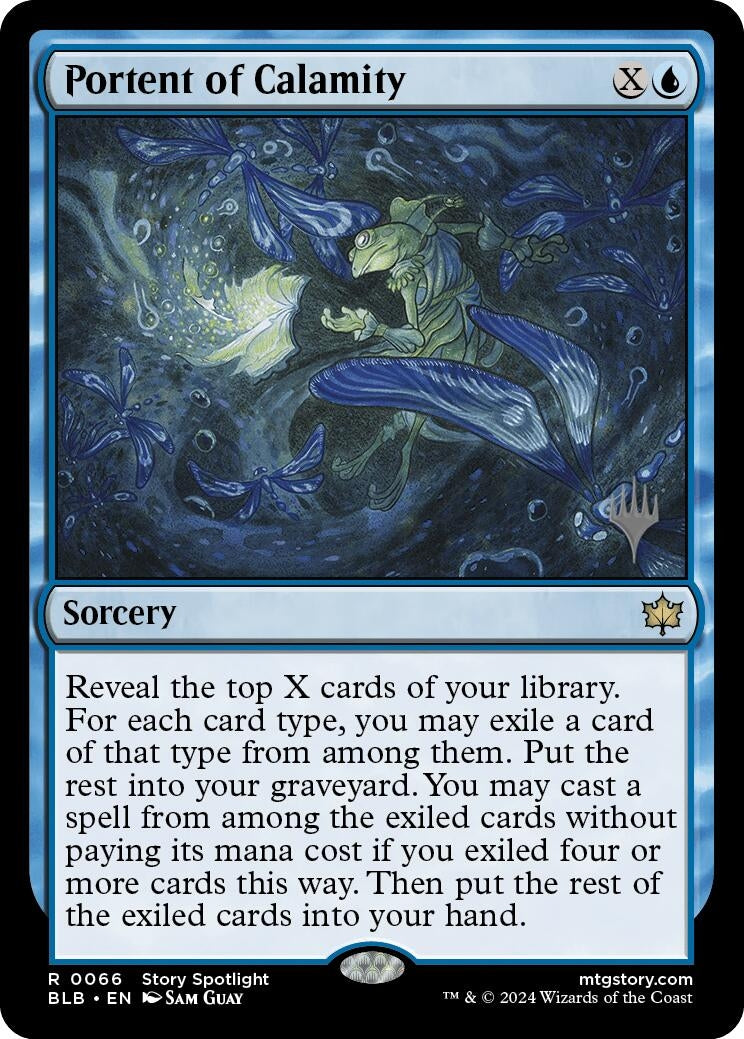 Image for Portent of Calamity (66) [Bloomburrow] - Magic: The Gathering
