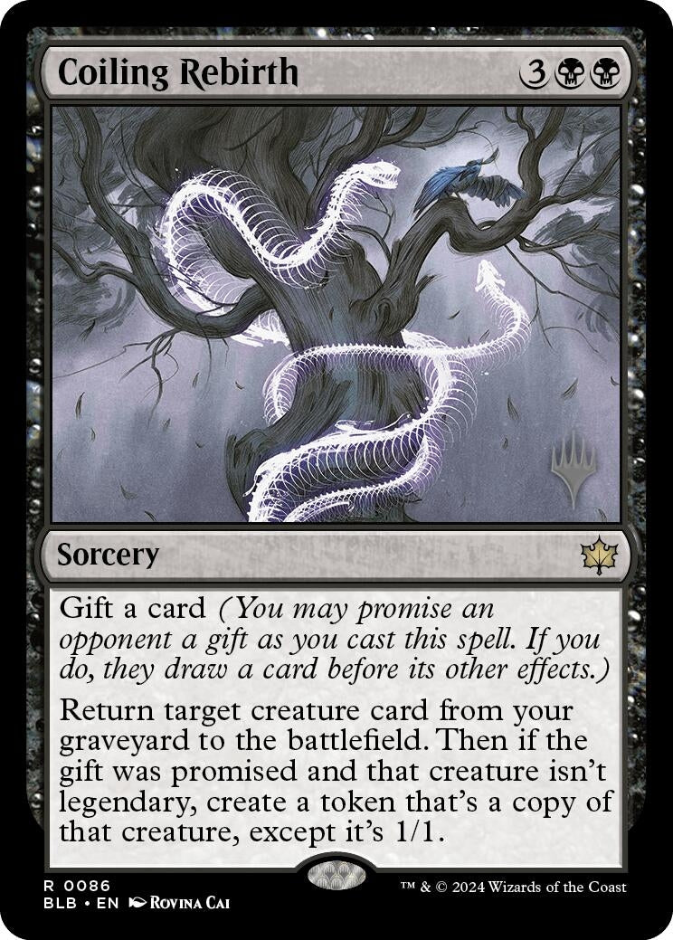 Image for Coiling Rebirth (86) [Bloomburrow] - Magic: The Gathering