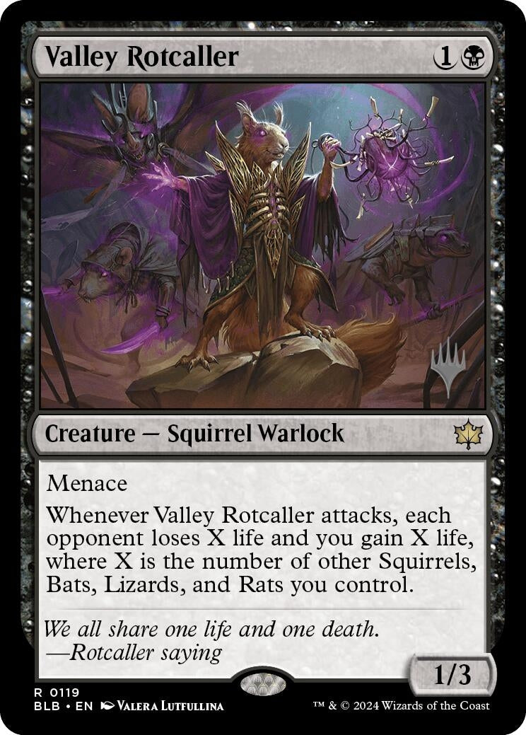 Image for Valley Rotcaller (119) [Bloomburrow] - Magic: The Gathering