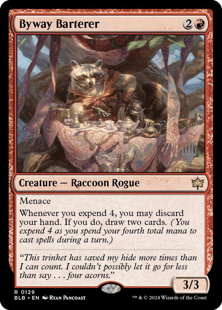 Byway Barterer (129) [Promo Pack: Bloomburrow]