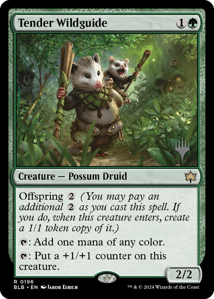 Image for Tender Wildguide (196) [Bloomburrow] - Magic: The Gathering