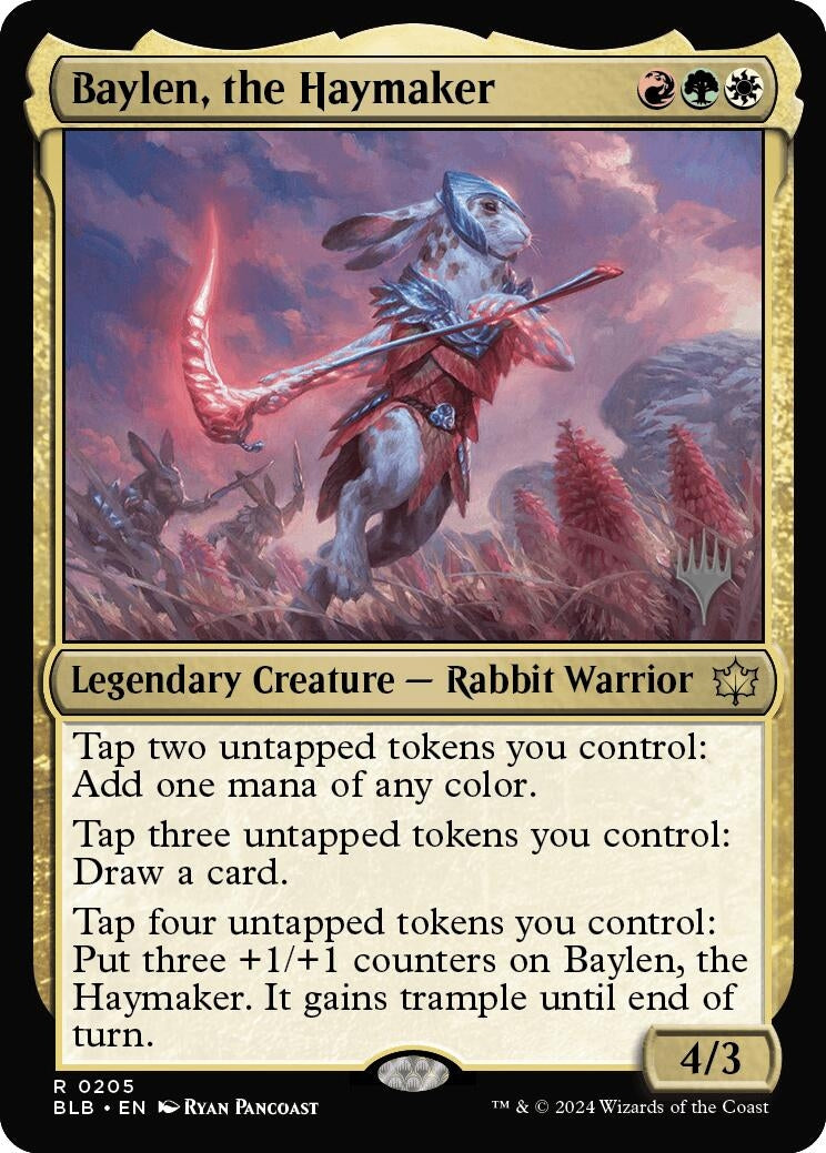 Image for Baylen, the Haymaker (205) [Bloomburrow] - Magic: The Gathering