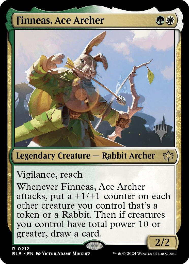 Image for Finneas, Ace Archer (212) [Bloomburrow] - Magic: The Gathering
