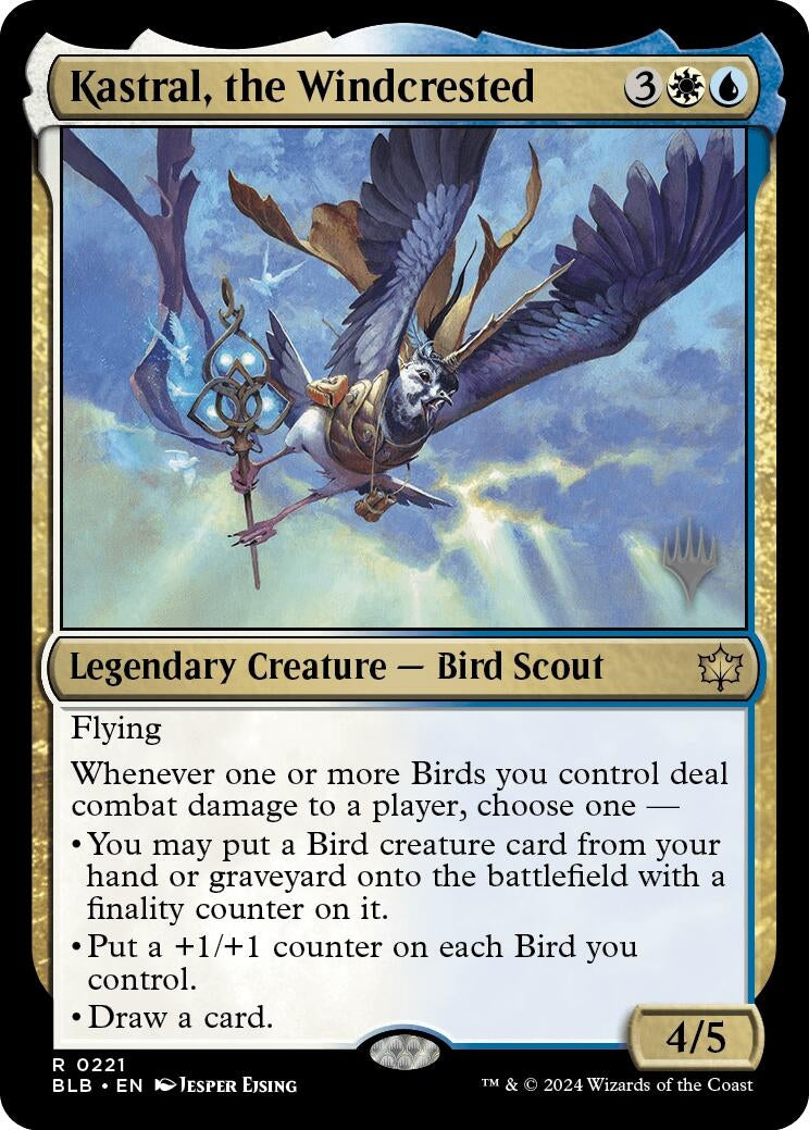 Image for Kastral, the Windcrested (221) [Bloomburrow] - Magic: The Gathering