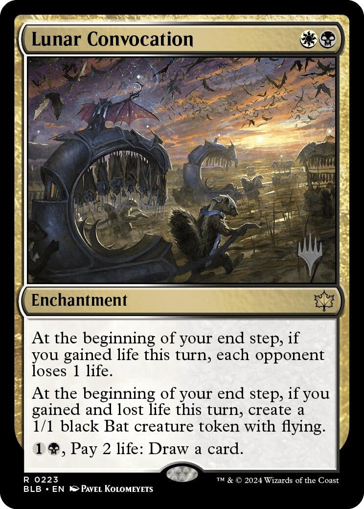 Image for Lunar Convocation (223) [Bloomburrow] - Magic: The Gathering