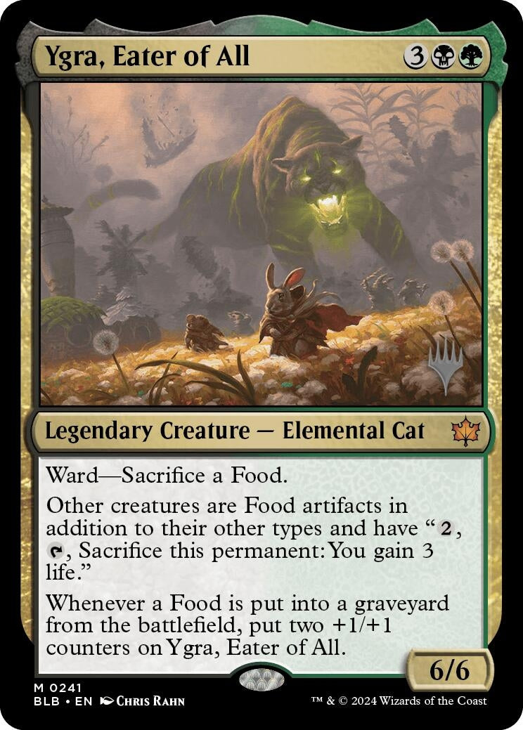 Image for Ygra, Eater of All (241) [Bloomburrow] - Magic: The Gathering