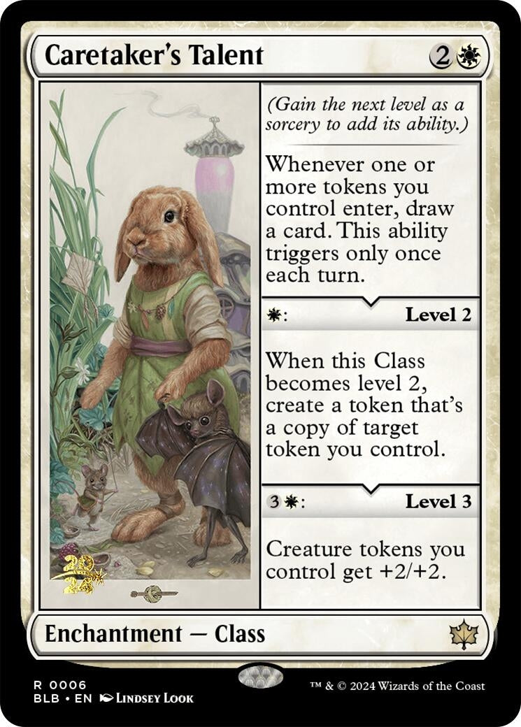 Caretaker's Talent (6) [Prerelease Cards]