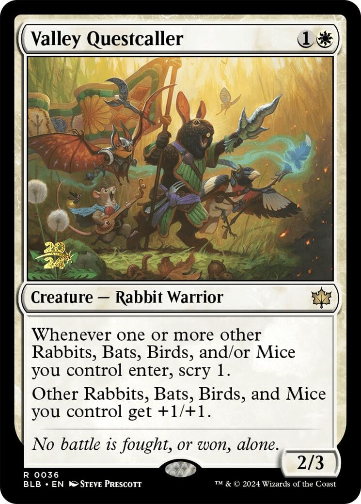 Image for Valley Questcaller (36) [Prerelease Cards] - Magic: The Gathering
