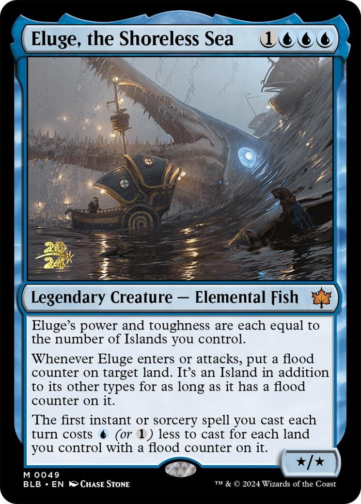 Image for Eluge, the Shoreless Sea (49) [Prerelease Cards] - Magic: The Gathering
