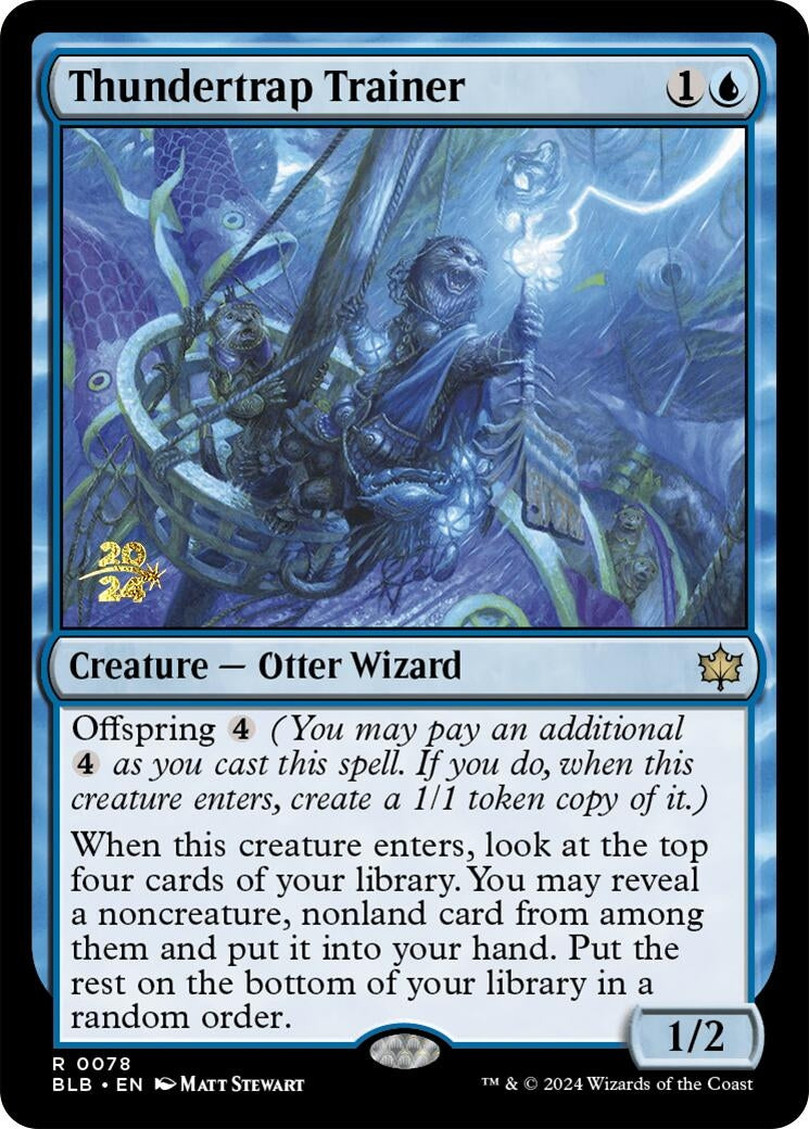 Image for Thundertrap Trainer (78) [Prerelease Cards] - Magic: The Gathering