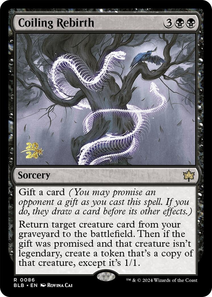Image for Coiling Rebirth (86) [Prerelease Cards] - Magic: The Gathering