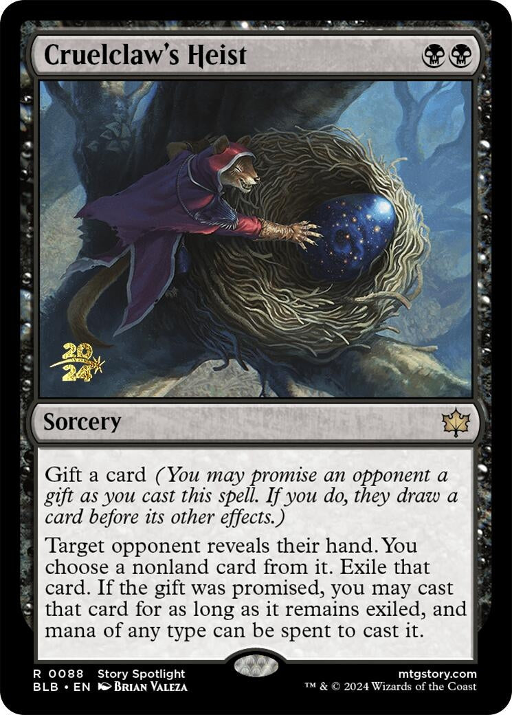 Image for Cruelclaw's Heist (88) [Prerelease Cards] - Magic: The Gathering
