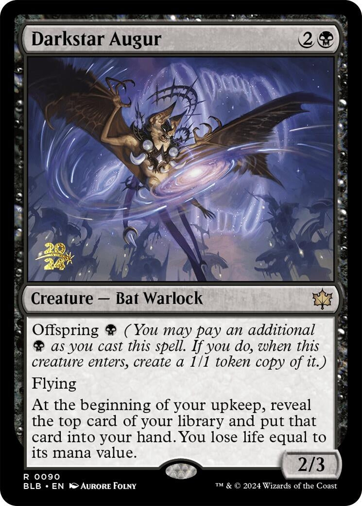Image for Darkstar Augur (90) [Prerelease Cards] - Magic: The Gathering