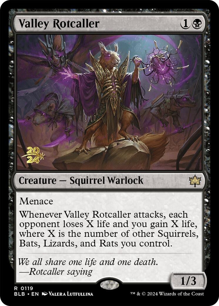 Image for Valley Rotcaller (119) [Prerelease Cards] - Magic: The Gathering