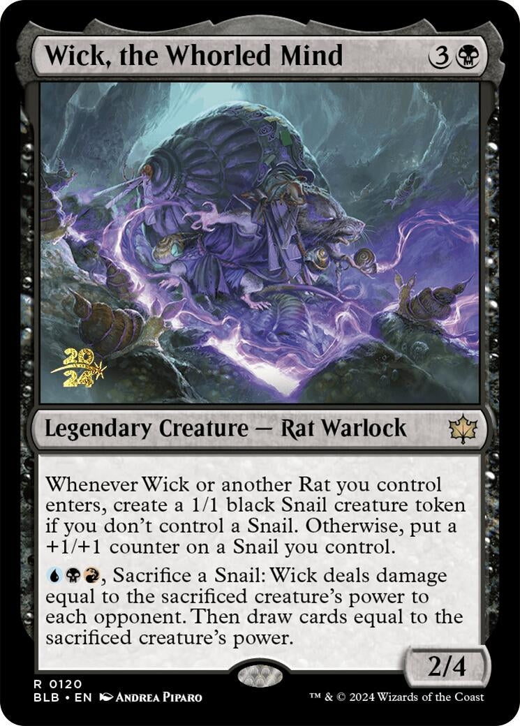 Image for Wick, the Whorled Mind (120) [Prerelease Cards] - Magic: The Gathering
