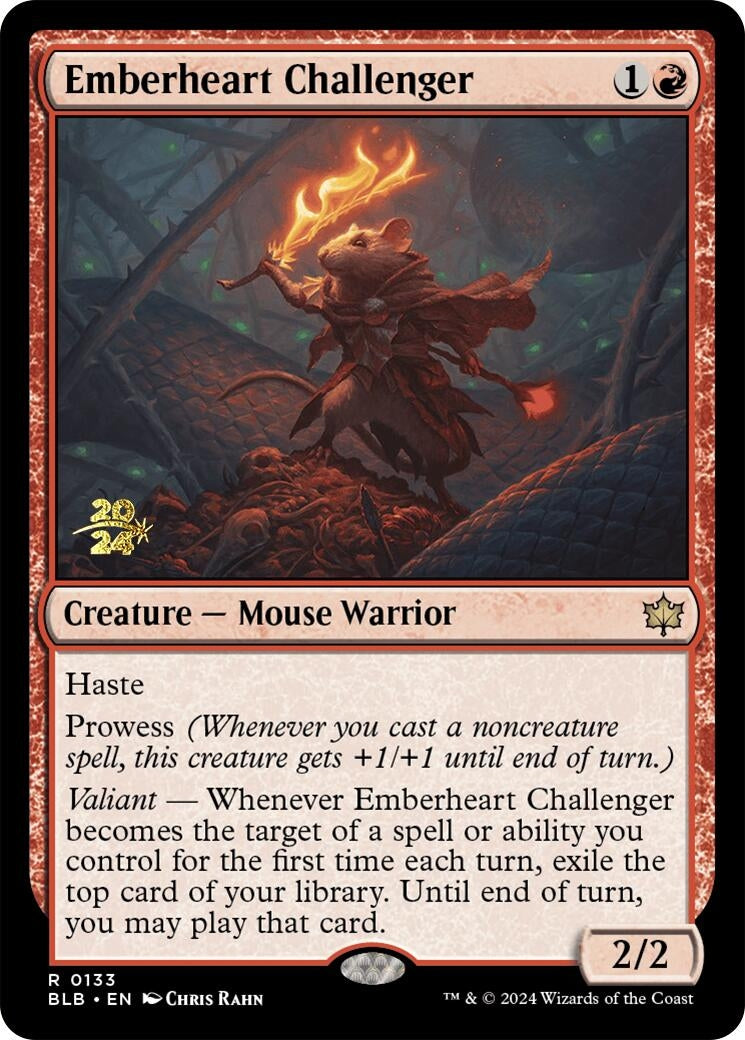 Image for Emberheart Challenger (133) [Prerelease Cards] - Magic: The Gathering