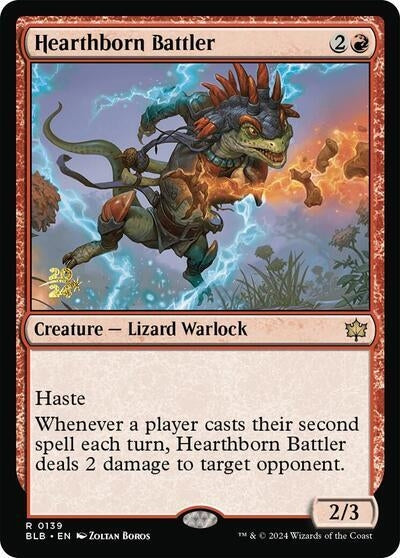 Image for Hearthborn Battler (139) [Prerelease Cards] - Magic: The Gathering