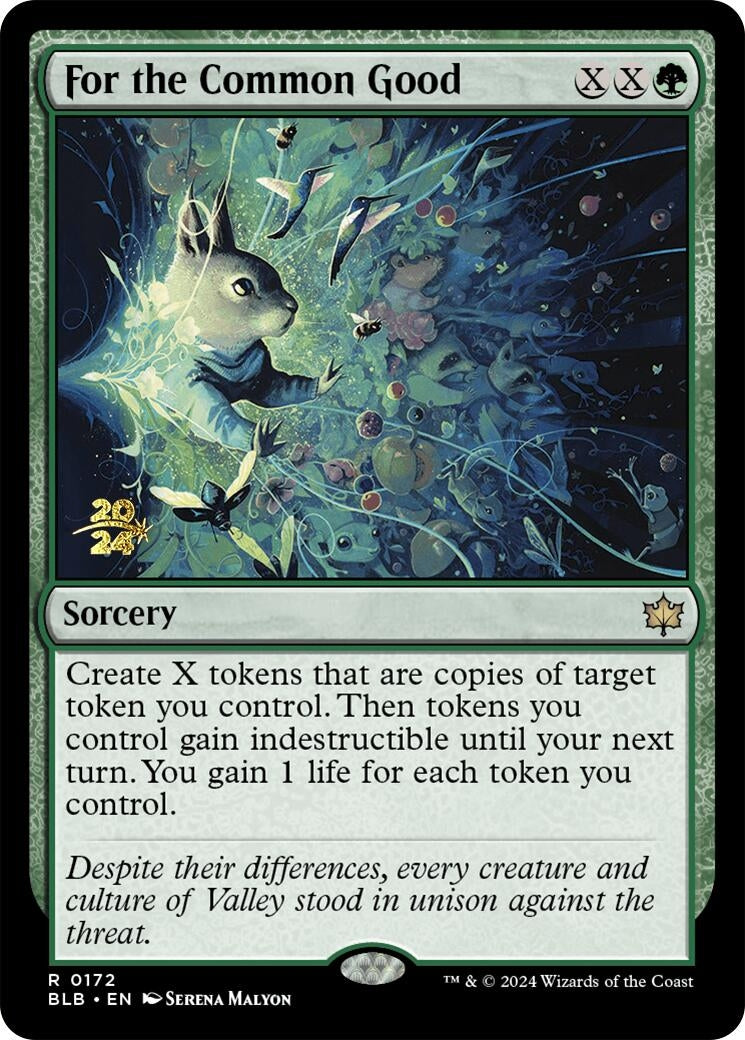 Image for For the Common Good (172) [Prerelease Cards] - Magic: The Gathering