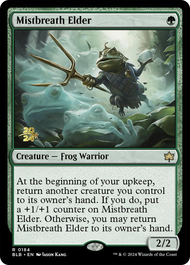 Image for Mistbreath Elder (184) [Prerelease Cards] - Magic: The Gathering