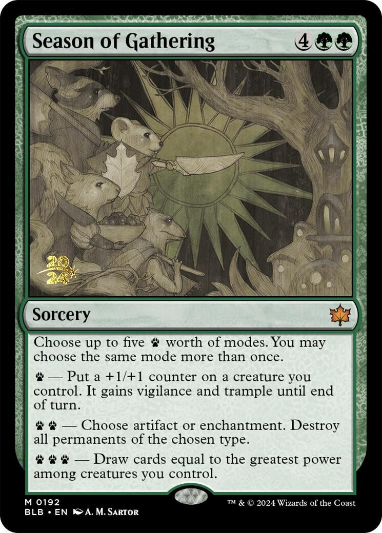 Image for Season of Gathering (192) [Prerelease Cards] - Magic: The Gathering