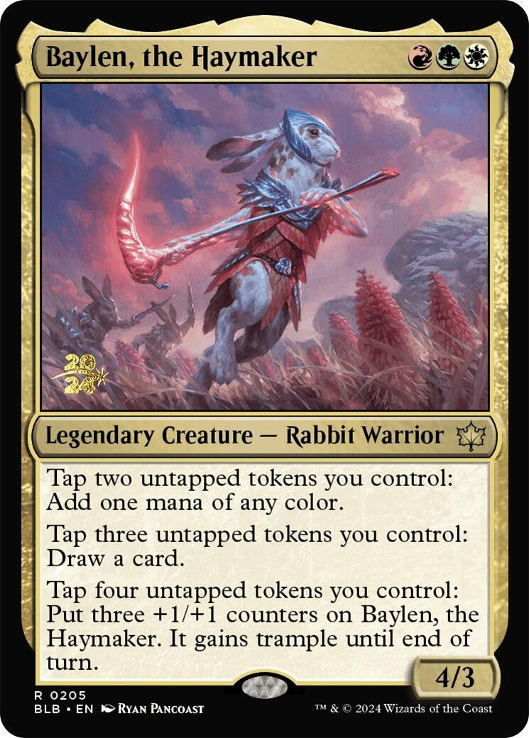 Image for Baylen, the Haymaker (205) [Prerelease Cards] - Magic: The Gathering