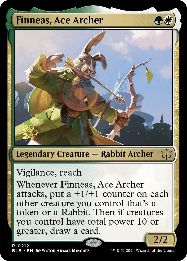 Image for Finneas, Ace Archer (212) [Prerelease Cards] - Magic: The Gathering