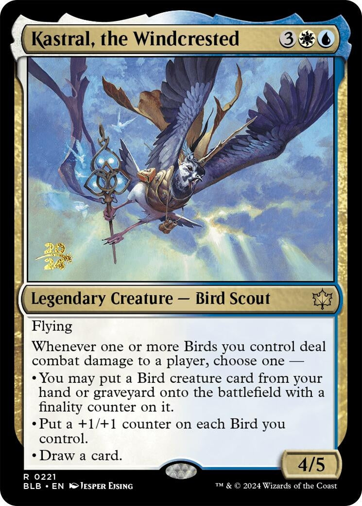 Image for Kastral, the Windcrested (221) [Prerelease Cards] - Magic: The Gathering