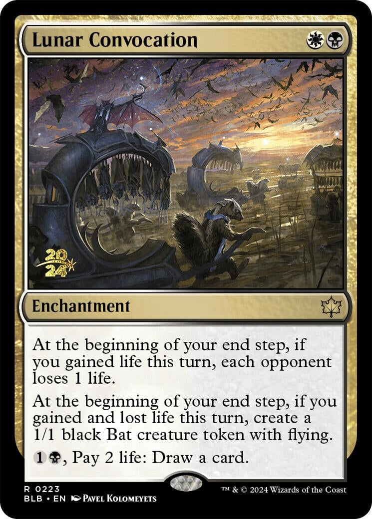 Image for Lunar Convocation (223) [Prerelease Cards] - Magic: The Gathering
