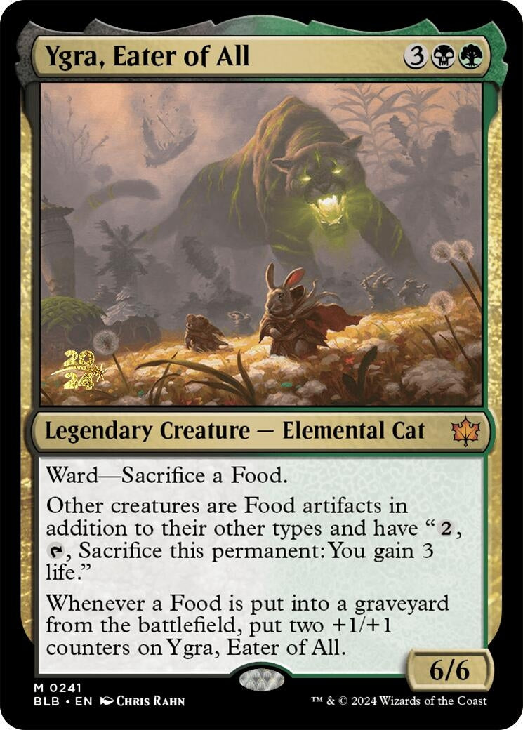 Image for Ygra, Eater of All (241) [Prerelease Cards] - Magic: The Gathering