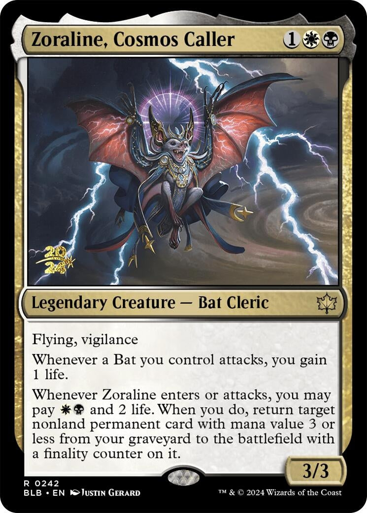 Image for Zoraline, Cosmos Caller (242) [Prerelease Cards] - Magic: The Gathering