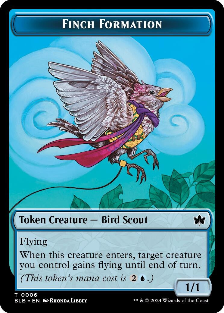 Image for Finch Formation Token (6) [Bloomburrow] - Magic: The Gathering