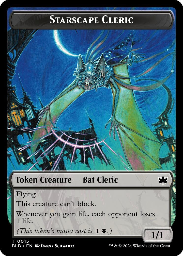 Image for Starscape Cleric Token (15) [Bloomburrow] - Magic: The Gathering